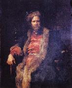 Anthony Van Dyck Portrait of the one-armed painter Marten Rijckaert. Spain oil painting artist